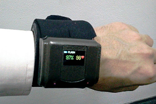 Oxitone watch is a wearable device