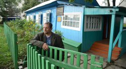 The old synagogue in Birobidzhan, the capital of Russia’s Jewish Autonomous Region