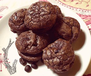 Dark Chocolate Espresso Cookies