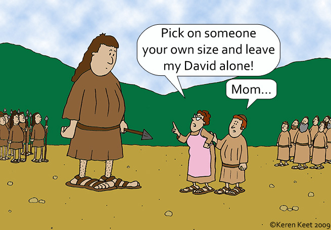 David, Goliath & Mom 