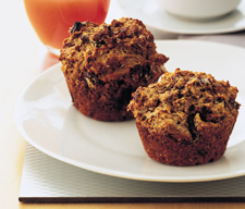 Healthy Oatmeal Raisin Muffins