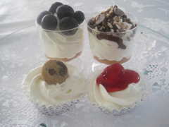 No Bake Mini Cheesecake Desserts