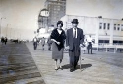 JA Samuels with his wife, Madaline