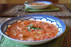 Roasted Mediterranean Vegetable Soup