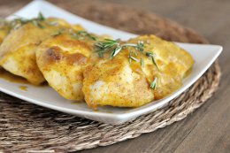 Simple Roasted Sweet Maple Dijon Chicken