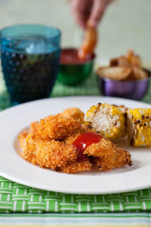 Honey Barbecue Chicken Nuggets