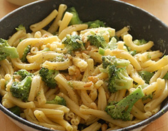 Pasta with Broccoli and Pine Nuts