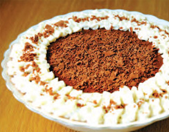 No-Bake Chocolate Mousse Pie