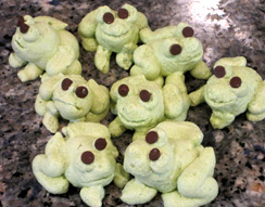 Meringue Frogs