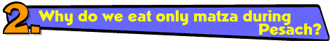 Why Matzah