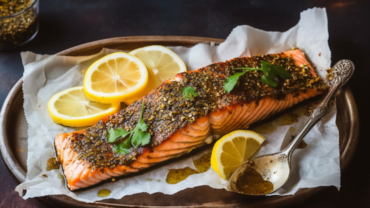 Za'atar Salmon | Aish