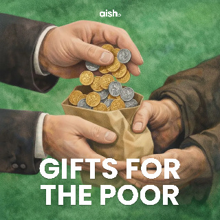 matanot la'evyonim - gifts for the poor