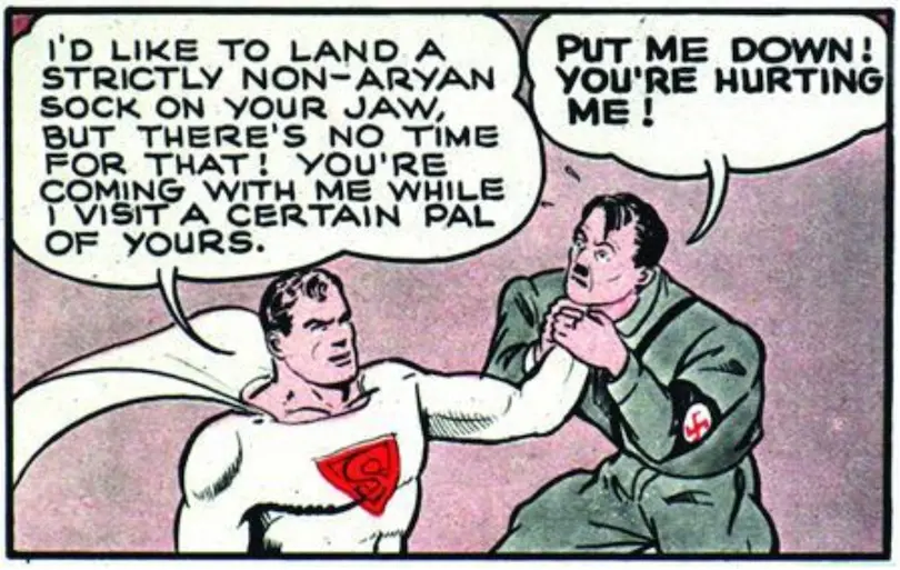superman vs hitler