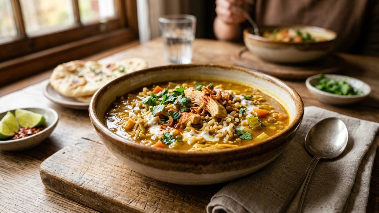 Mulligatawny Soup with Brown Rice | Aish